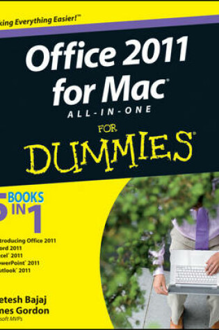 Cover of Office 2011 for Mac All–in–One For Dummies