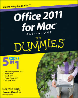 Book cover for Office 2011 for Mac All–in–One For Dummies