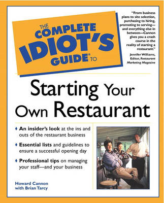 Book cover for The Complete Idiot's Guide (R) to Starting Your Own Restaurant