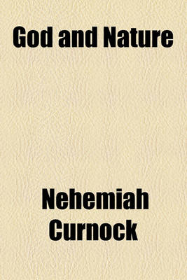 Book cover for God and Nature