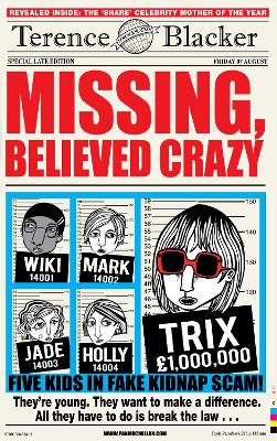 Book cover for Missing, Believed Crazy