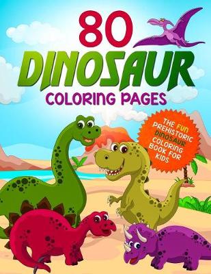 Book cover for Jumbo Dinosaur Coloring Book