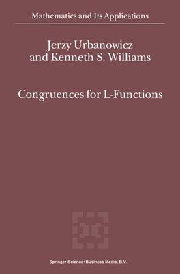 Cover of Congruences for L-Functions