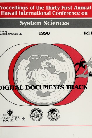 Cover of System Sciences Vol 6: Hawaii Int Conf