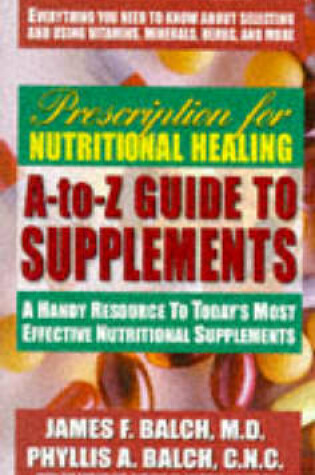Cover of A to Z Guide to Supplements