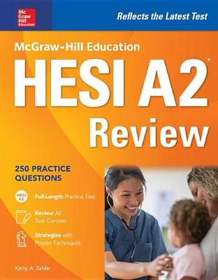 Book cover for McGraw-Hill Education Hesi A2 Review