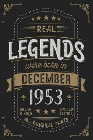 Cover of Real Legends were born in December 1953