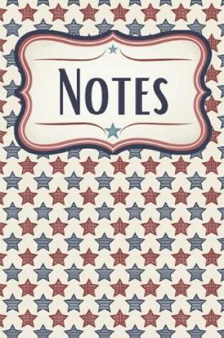 Cover of Patriotic Stars USA Notebook