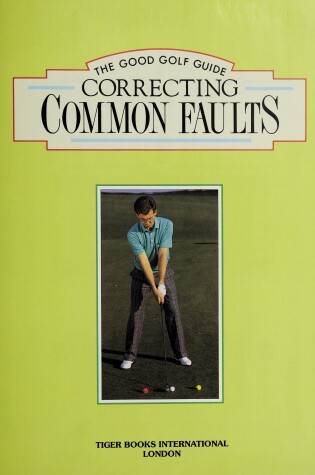 Book cover for Correcting Commmon Faults