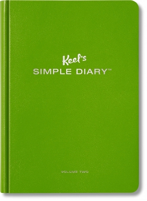 Book cover for Keel's Simple Diary Volume Two (olive green)