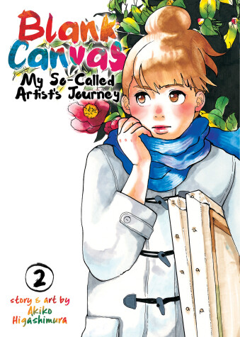 Book cover for Blank Canvas: My So-Called Artist's Journey (Kakukaku Shikajika) Vol. 2