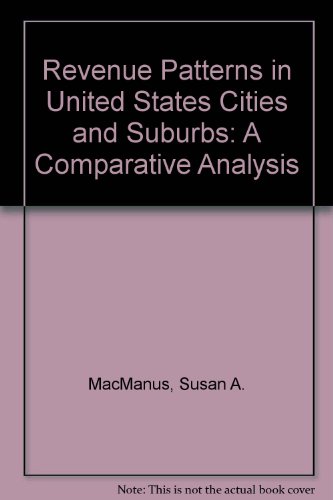 Book cover for Revenue Patterns in United States Cities and Suburbs