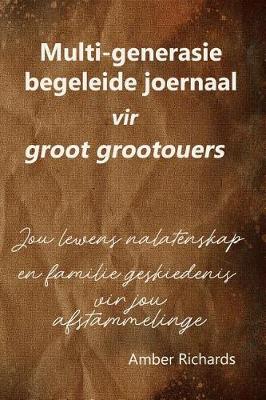 Book cover for Multi-generasie begeleide joernaal vir groot grootouers