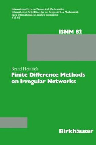 Cover of Finite Difference Methods on Irregular Networks