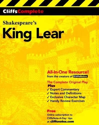 Book cover for Cliffscomplete King Lear