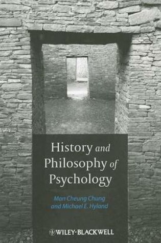 Cover of History and Philosophy of Psychology