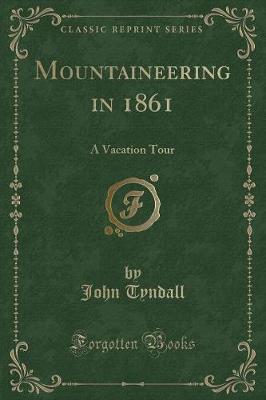 Book cover for Mountaineering in 1861