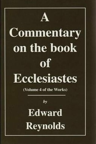 Cover of Commentary on Ecclesiastes