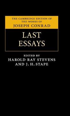 Book cover for Last Essays