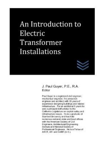 Cover of An Introduction to Electric Transformer Installations