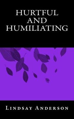 Book cover for Hurtful and Humiliating