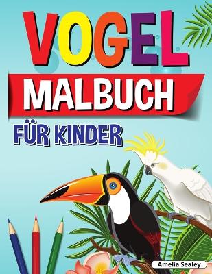 Book cover for Vogel-Malbuch für Kinder