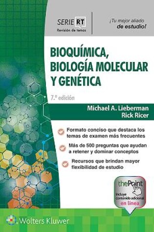 Cover of Serie RT. Bioquímica, biología molecular y genética