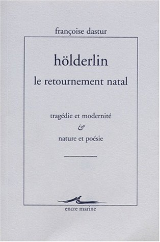 Book cover for Holderlin, Le Retournement Natal