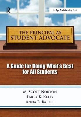 Book cover for Principal as Student Advocate, The