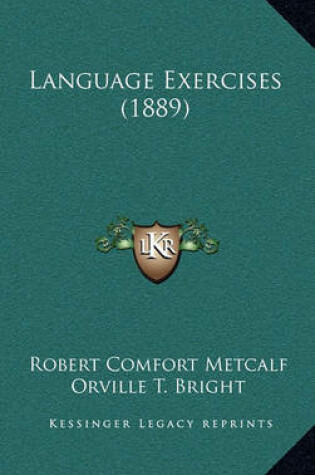 Cover of Language Exercises (1889)