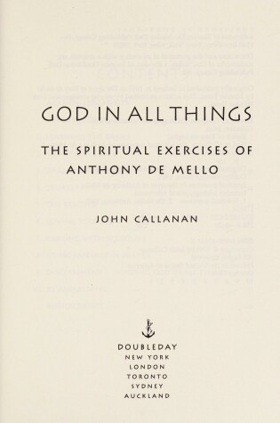 Cover of God in All Things