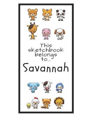 Book cover for Savannah Sketchbook