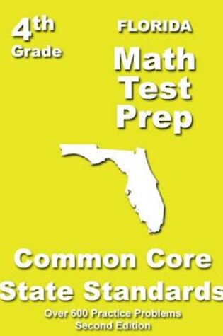 Cover of Florida 4th Grade Math Test Prep