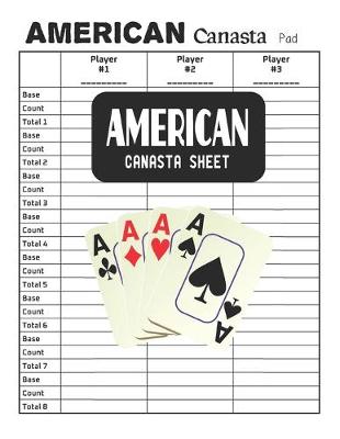 Book cover for American Canasta Sheet