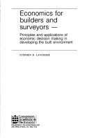 Book cover for Economics for Builders and Surveyors