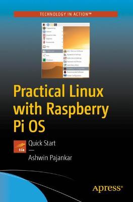 Book cover for Practical Linux with Raspberry Pi OS