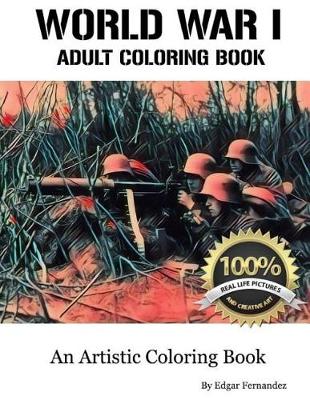 Book cover for World War I - Adult Coloring Book
