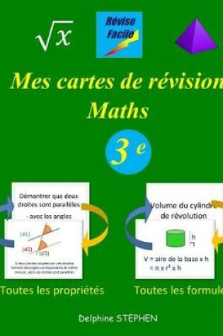 Cover of Mes cartes de révision Maths 3e