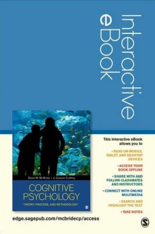 Cover of Cognitive Psychology Interactive eBook