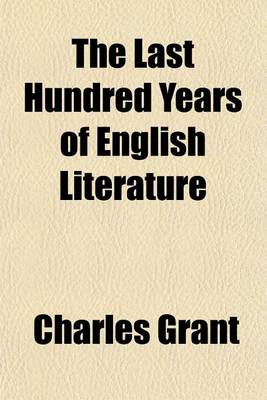 Book cover for The Last Hundred Years of English Literature