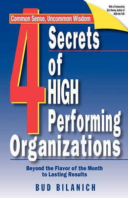 Book cover for 4 Secrets of High Performing Organizations