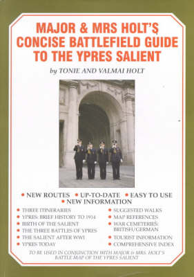 Book cover for Major and Mrs.Holt's Battlefield Guide to the Ypres Salient