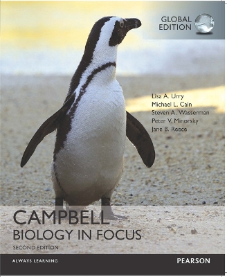 Book cover for MasteringBiology -- Access Card -- for Campbell Biology in Focus, Global Edition