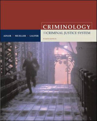 Book cover for Criminology with Making the Grade CD Rom - Package - (Nai) Use 0072460210