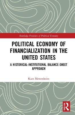 Cover of Political Economy of Financialization in the United States