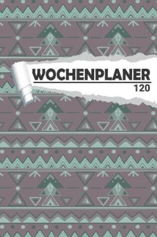 Cover of Wochenplaner Retro Muster Abstrakt