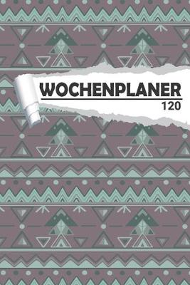 Book cover for Wochenplaner Retro Muster Abstrakt