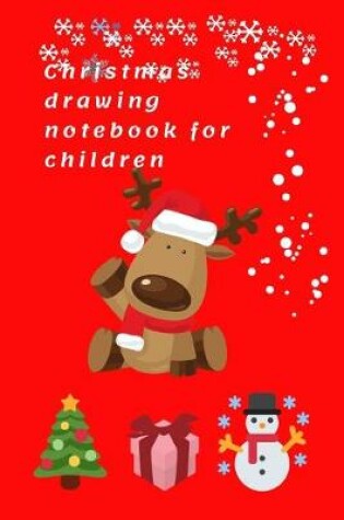 Cover of Christmas drawing notebook for children