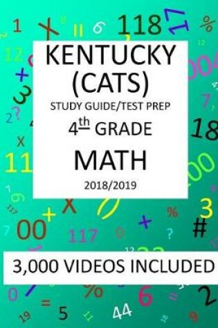 Cover of 4th Grade KENTUCKY CATS, 2019 MATH, Test Prep