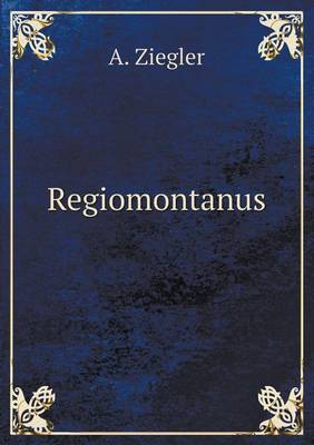 Book cover for Regiomontanus